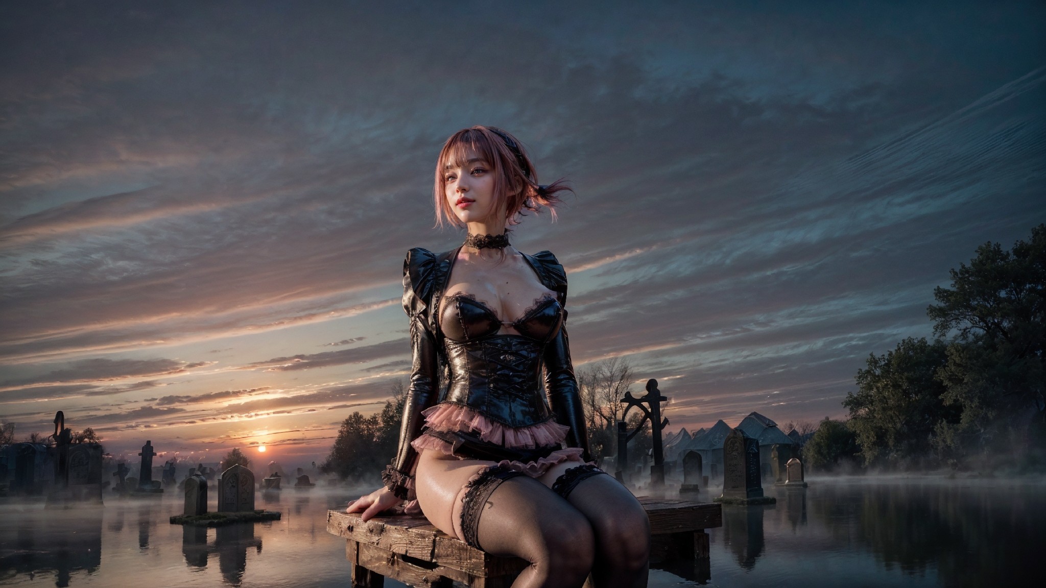 Cemetery Goth Costume