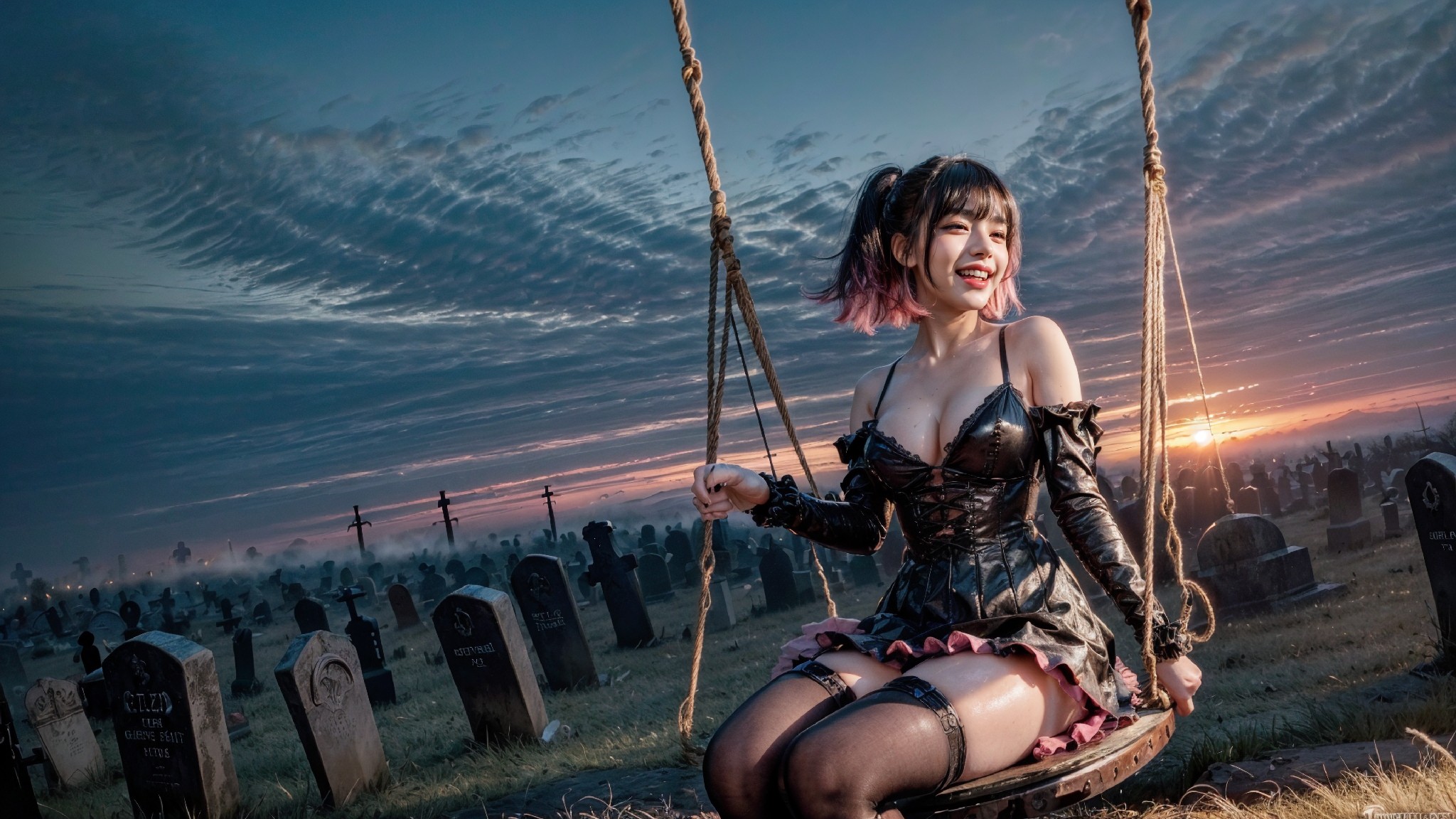 Cemetery Goth Costume