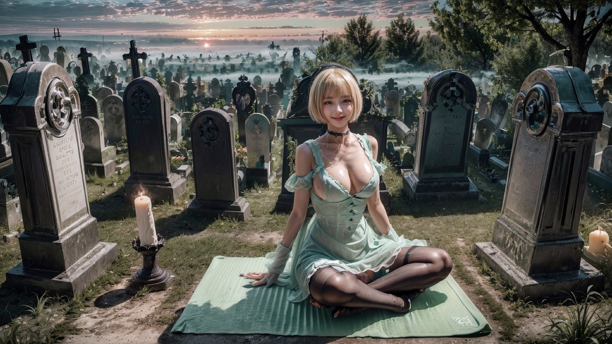 Cemetery Goth Costume