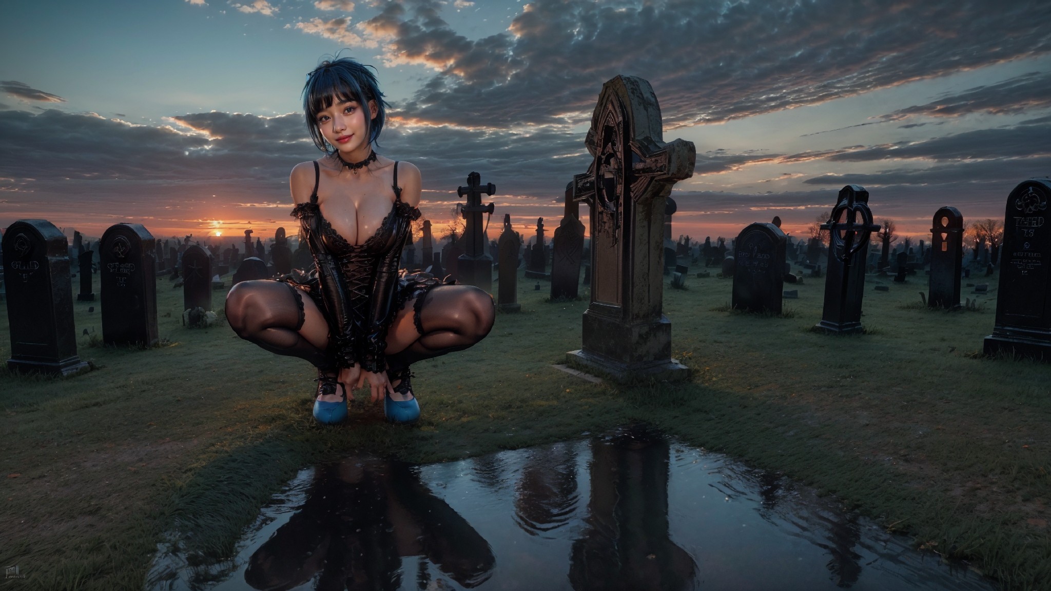 Cemetery Goth Costume