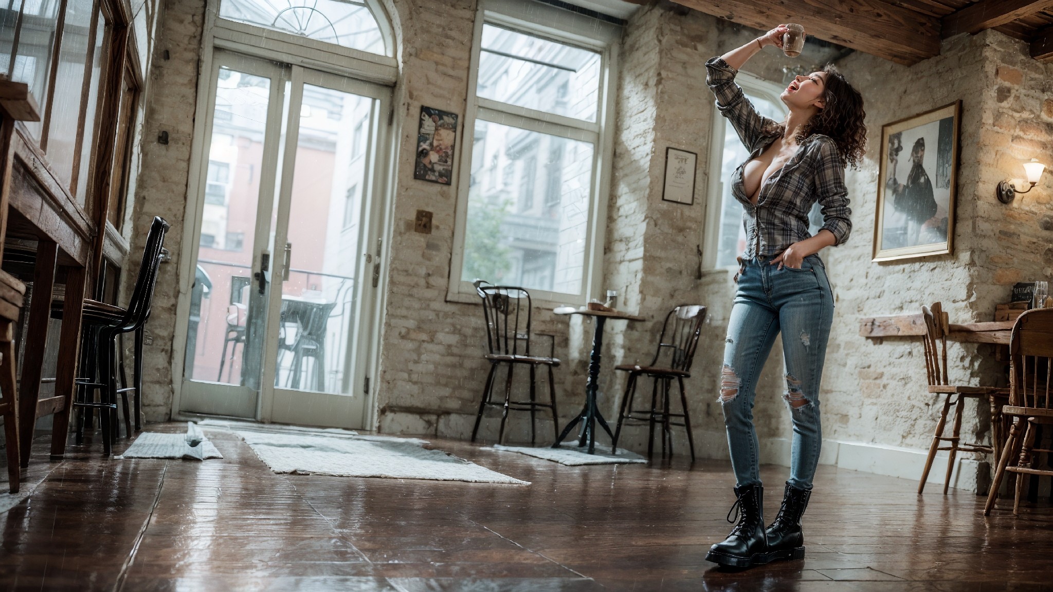 woman wearing jeans1