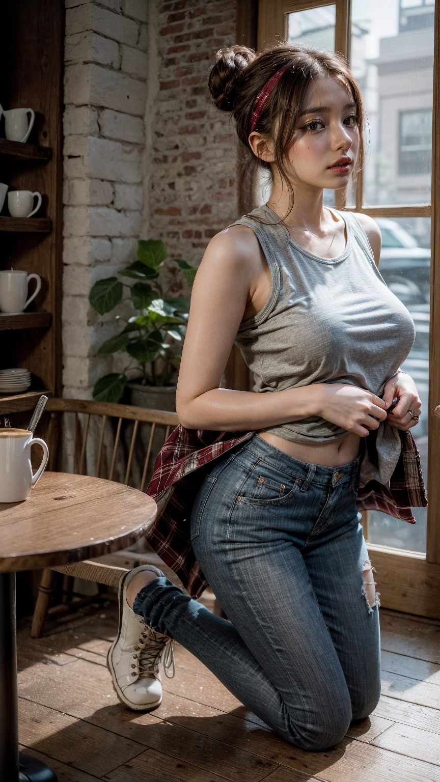 woman wearing jeans1