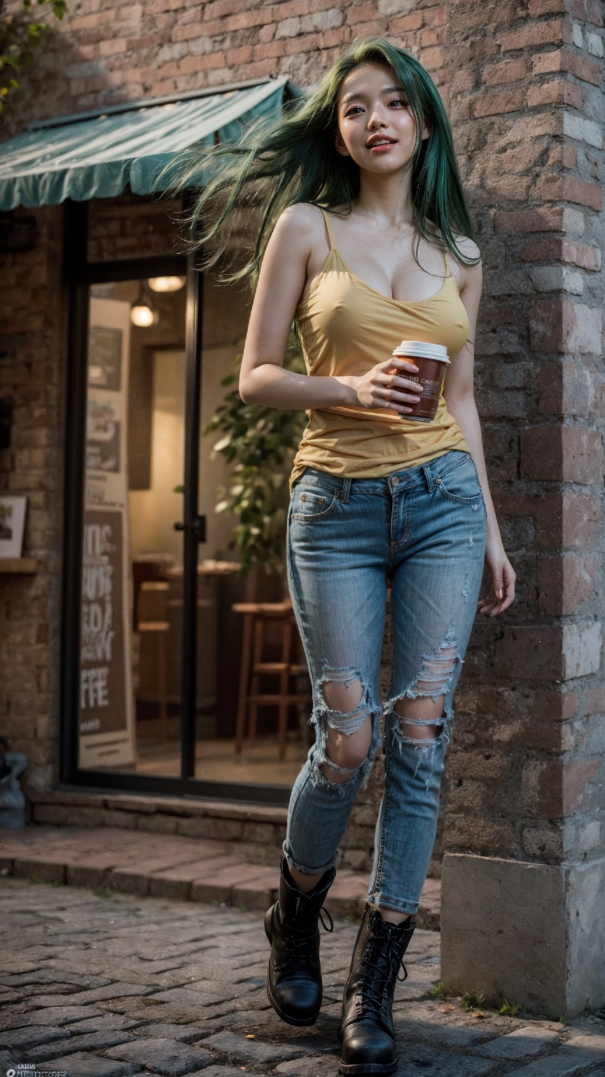 woman wearing jeans1