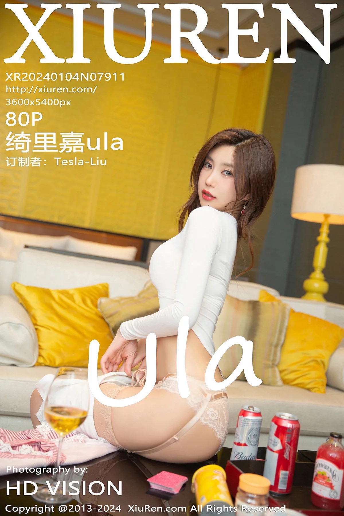 【XiuRen秀人网】2024.01.04 Vol.7911 绮里嘉ula 完整版无水印写真【80P】-1