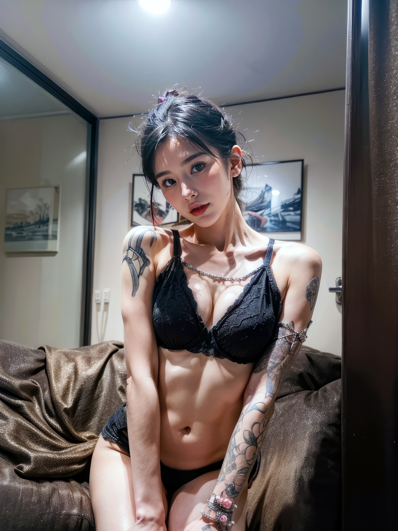 情色網紅的一日室內錦輯