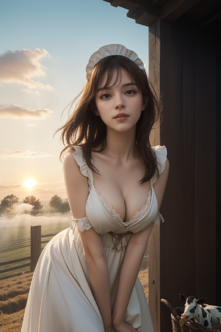 農活擠奶Farmwork-1