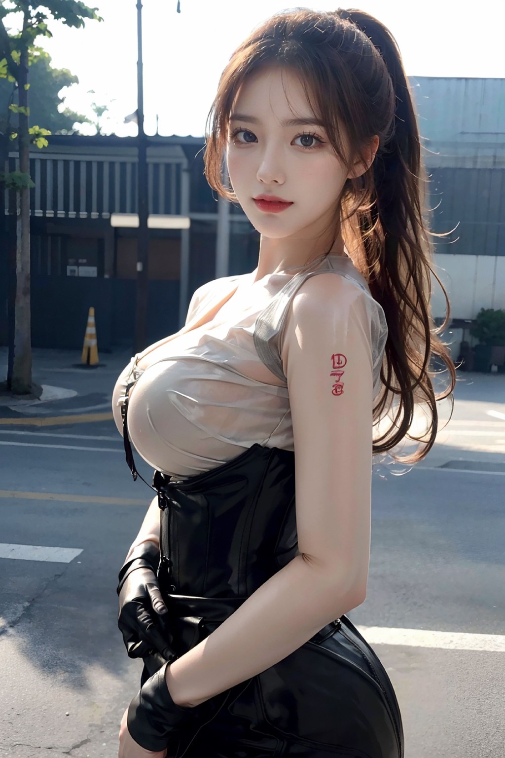Corset See through