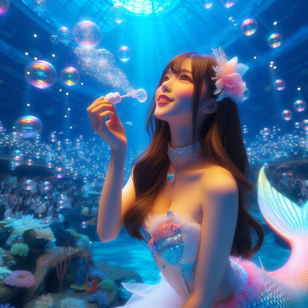 美人魚表演