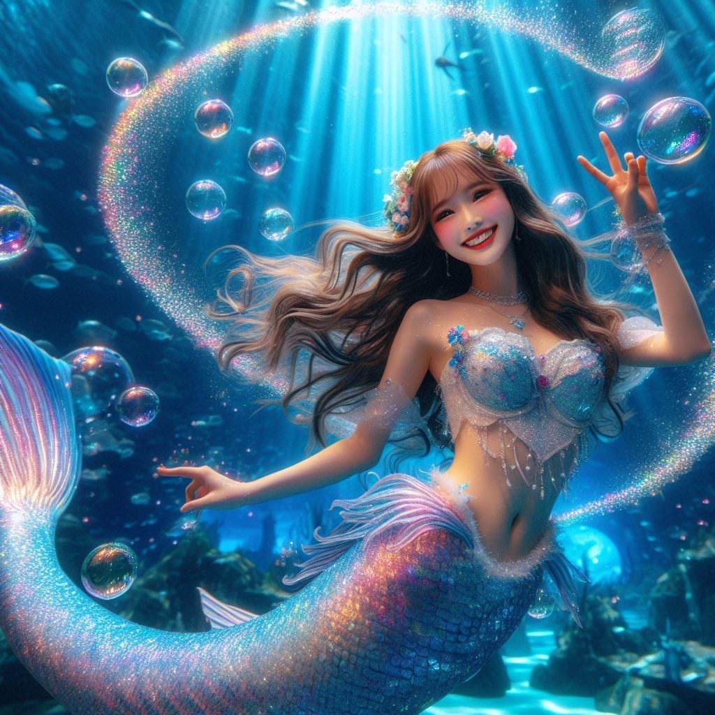 美人魚表演