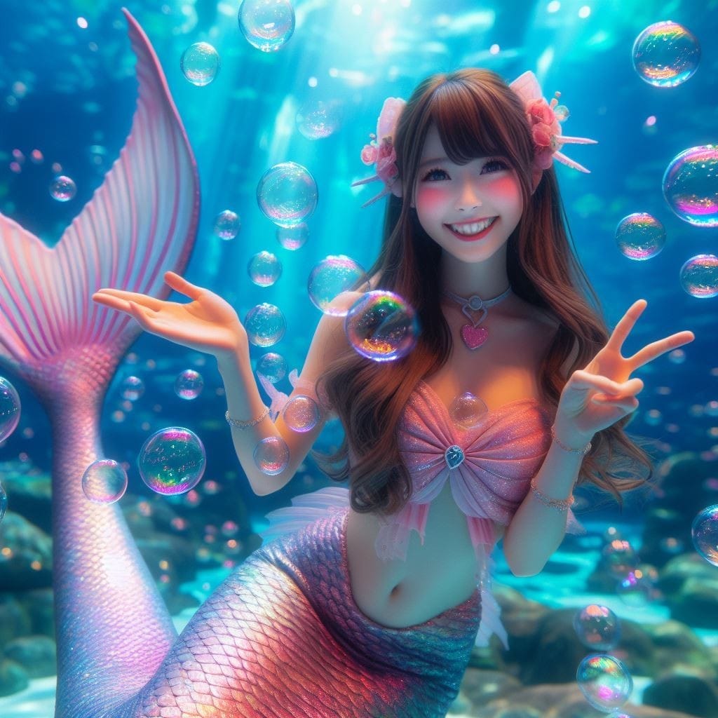 美人魚表演