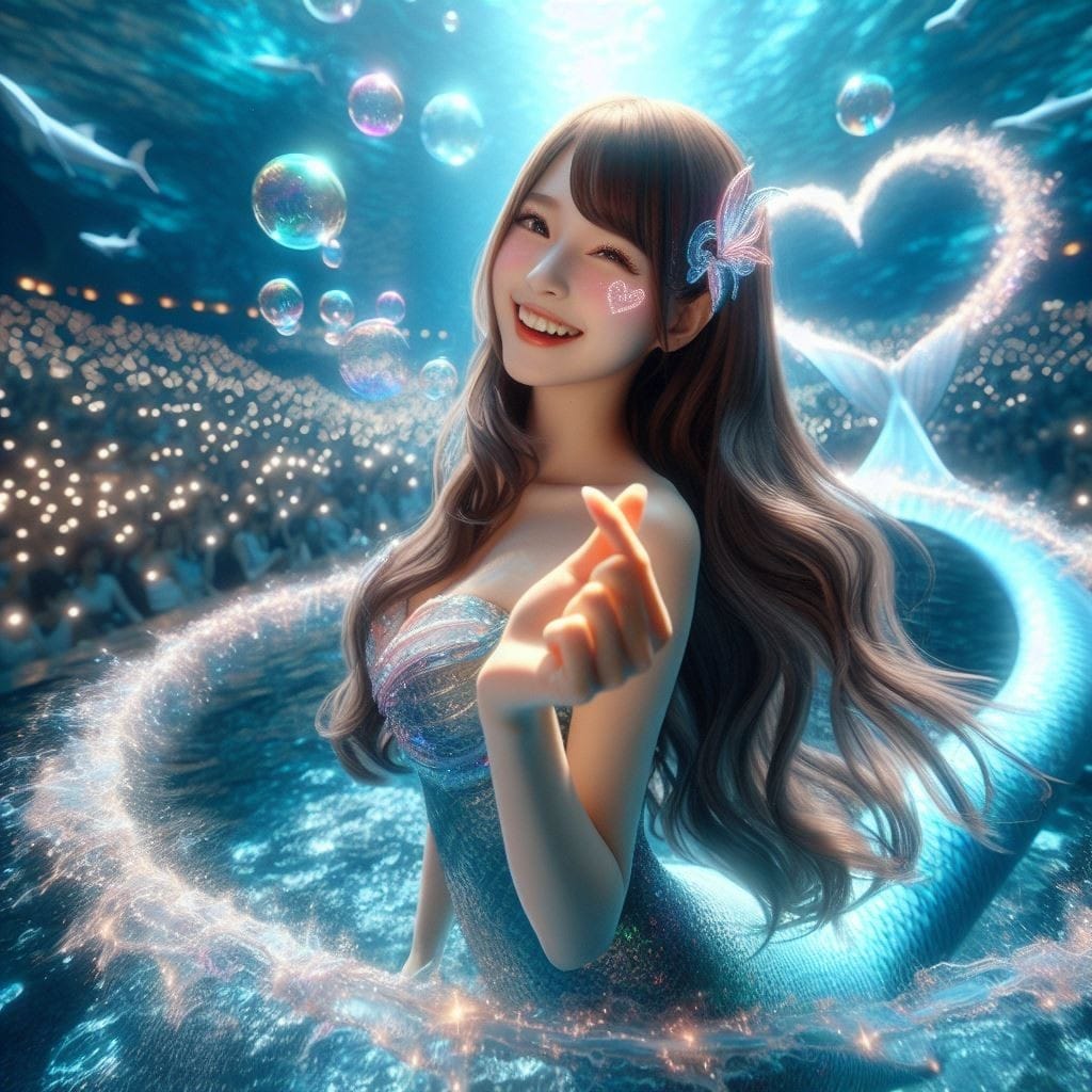 美人魚表演