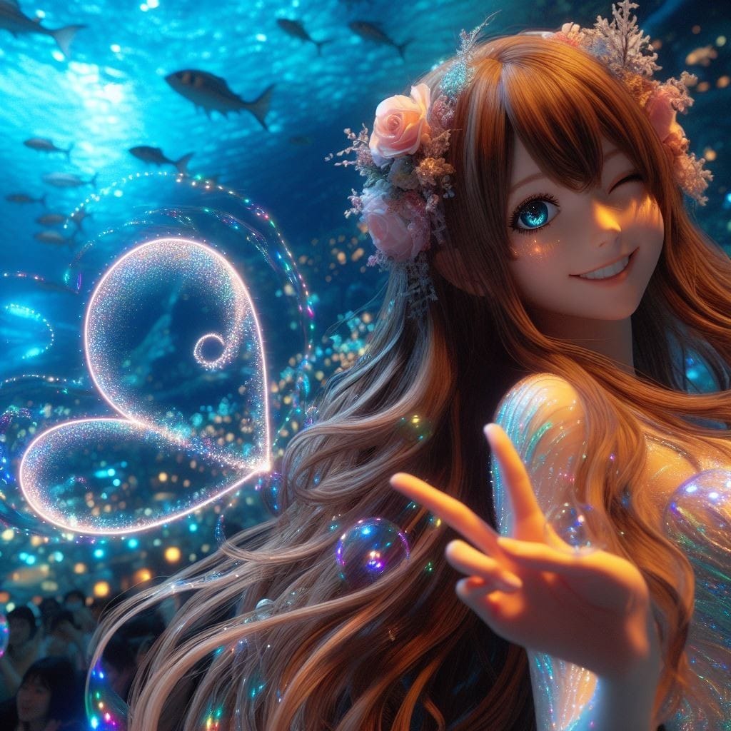 美人魚表演