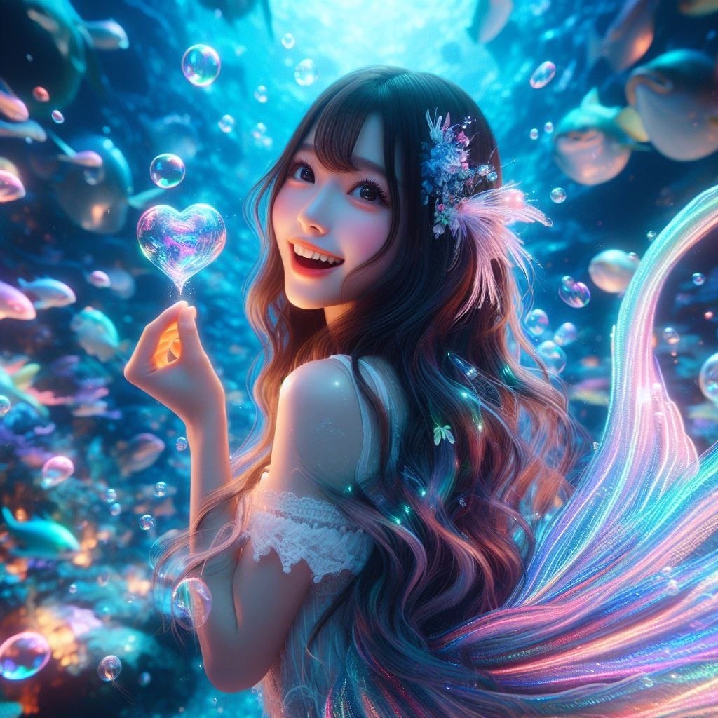 美人魚表演