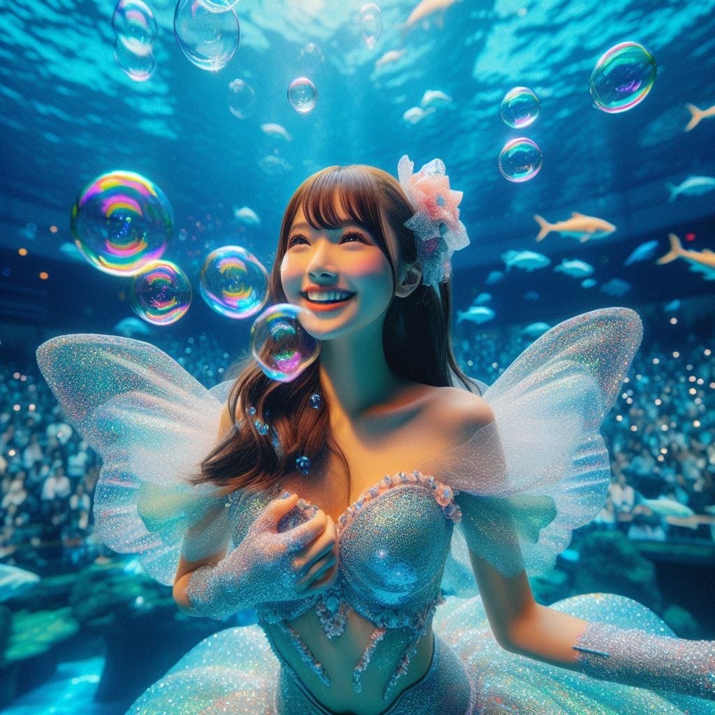 美人魚表演