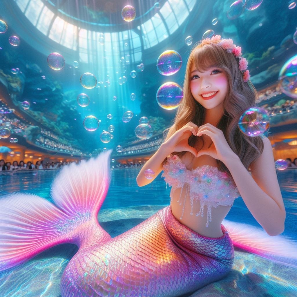 美人魚表演