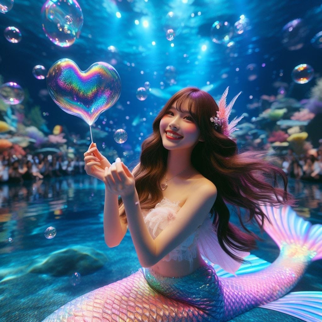 美人魚表演