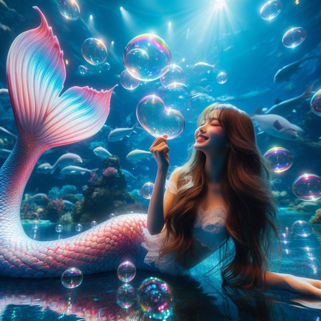 美人魚表演