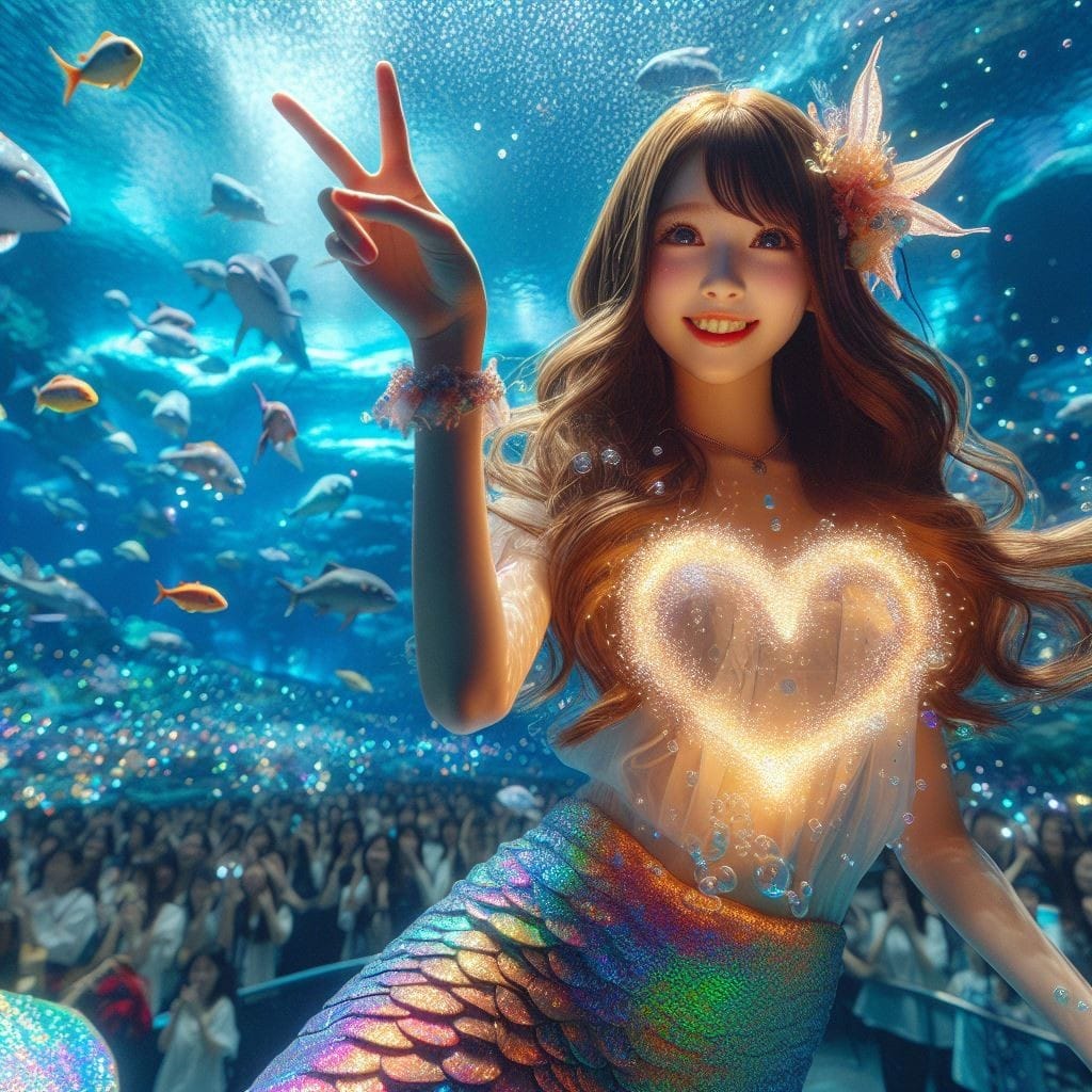 美人魚表演