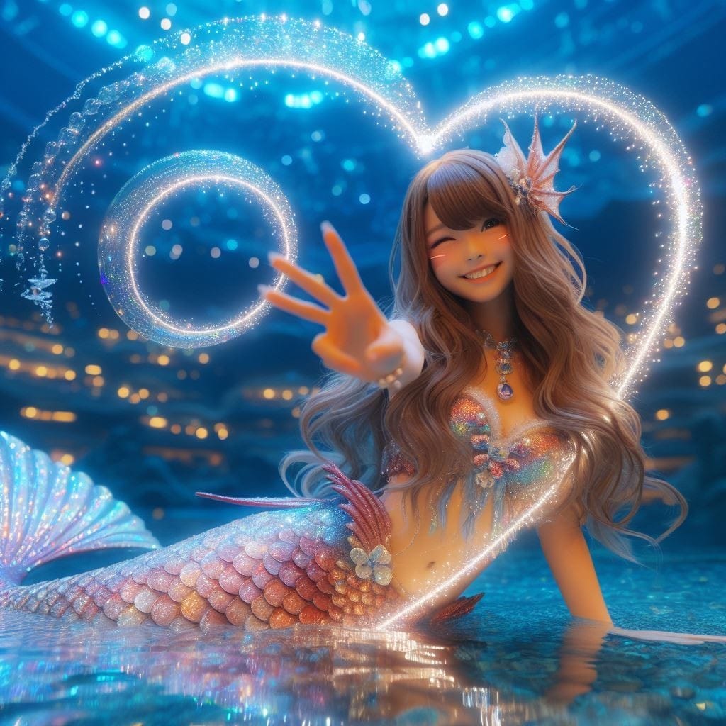 美人魚表演