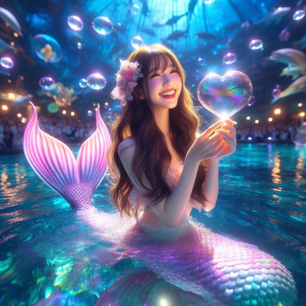美人魚表演