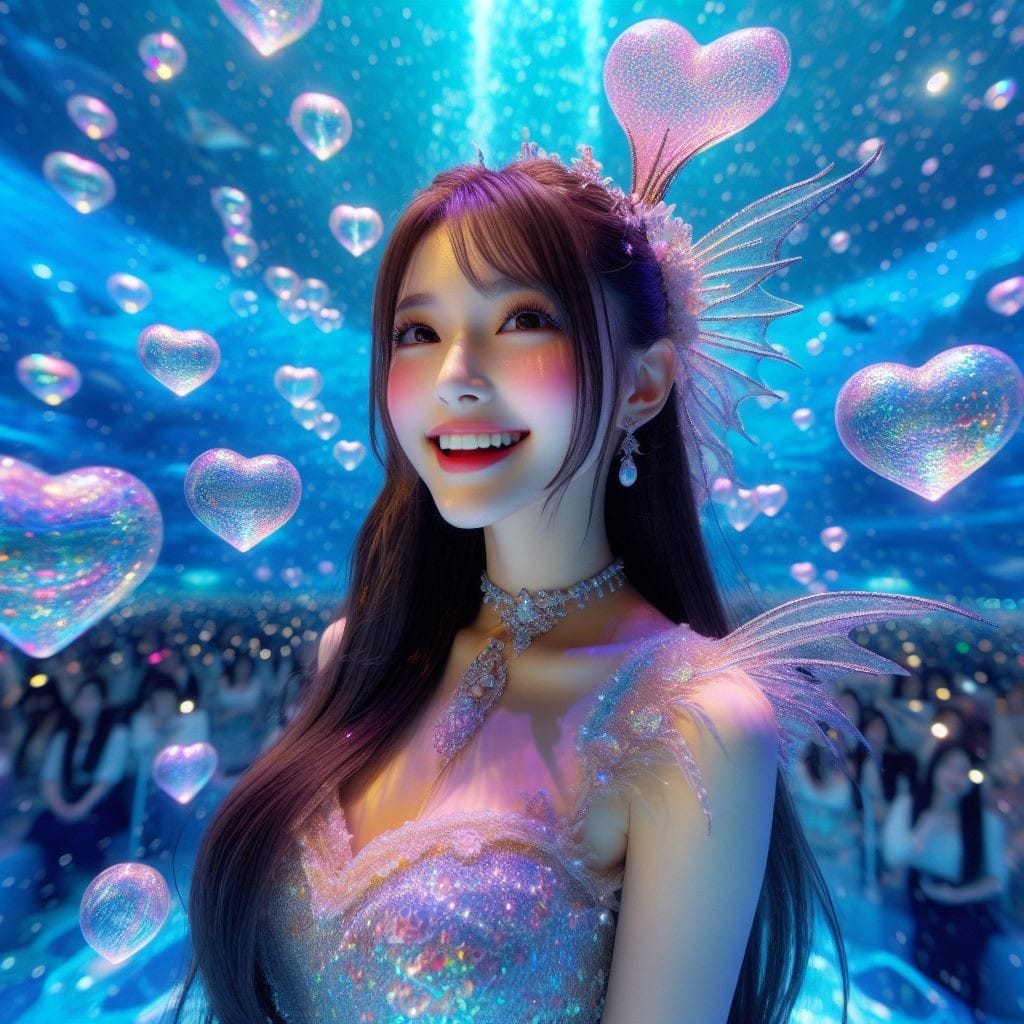 美人魚表演