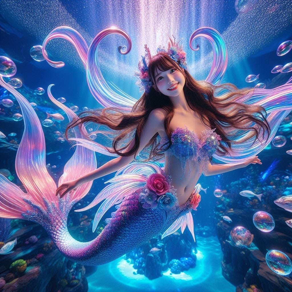 美人魚表演