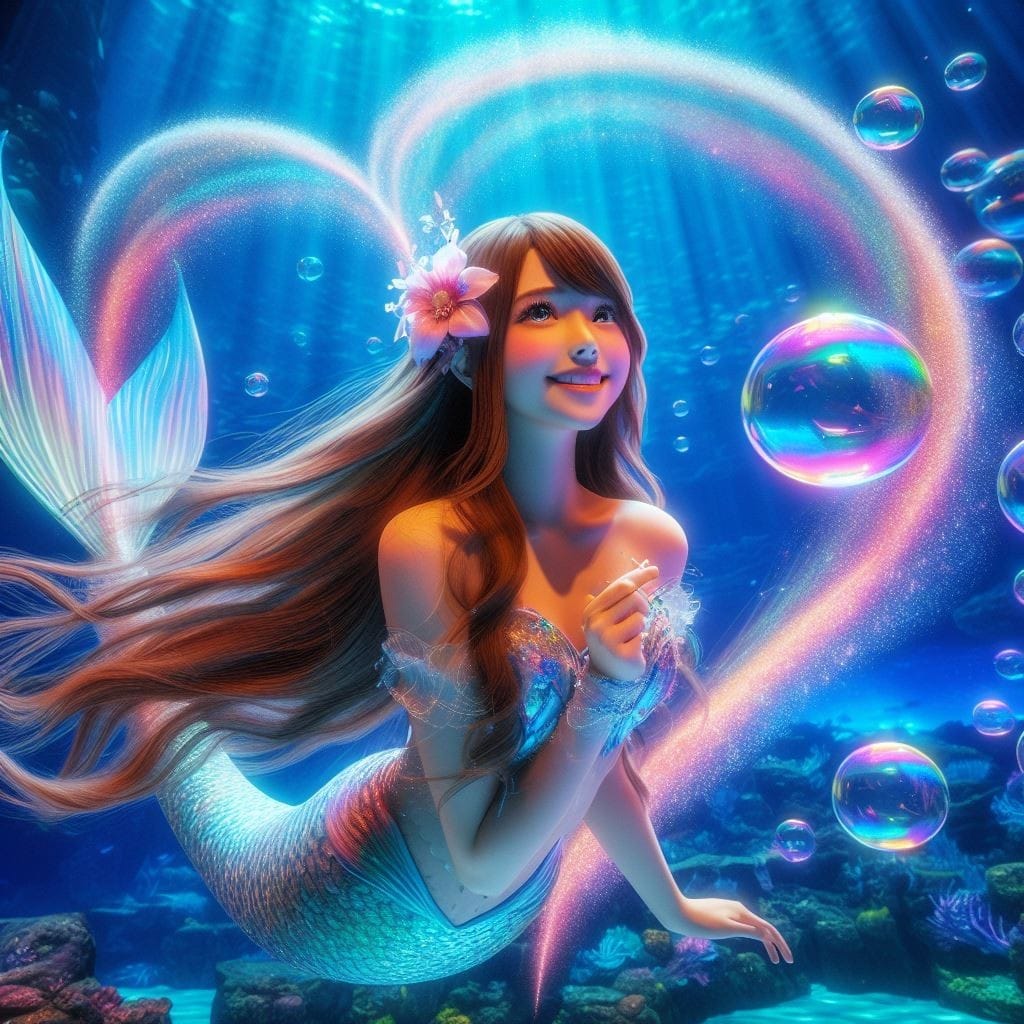 美人魚表演