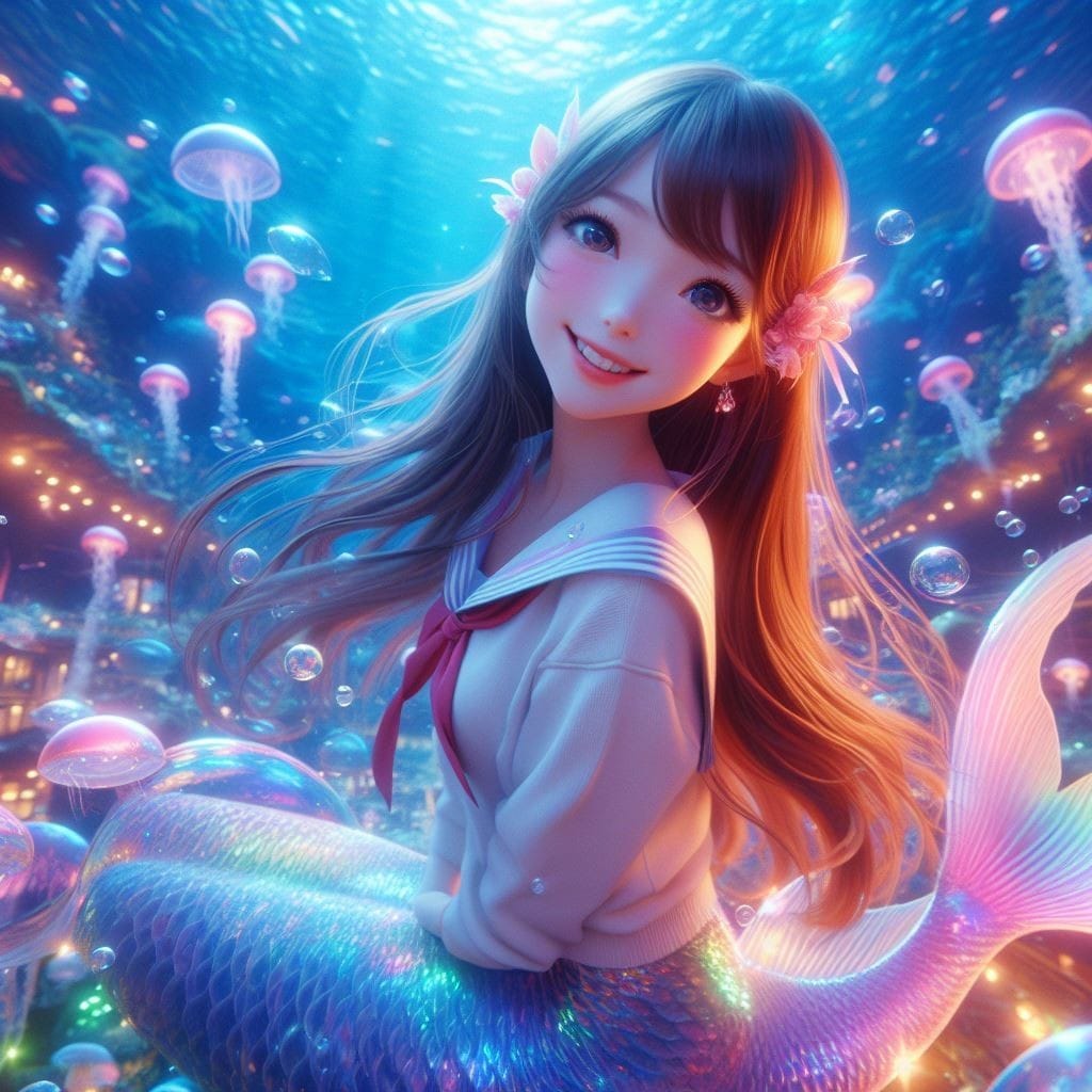 美人魚表演