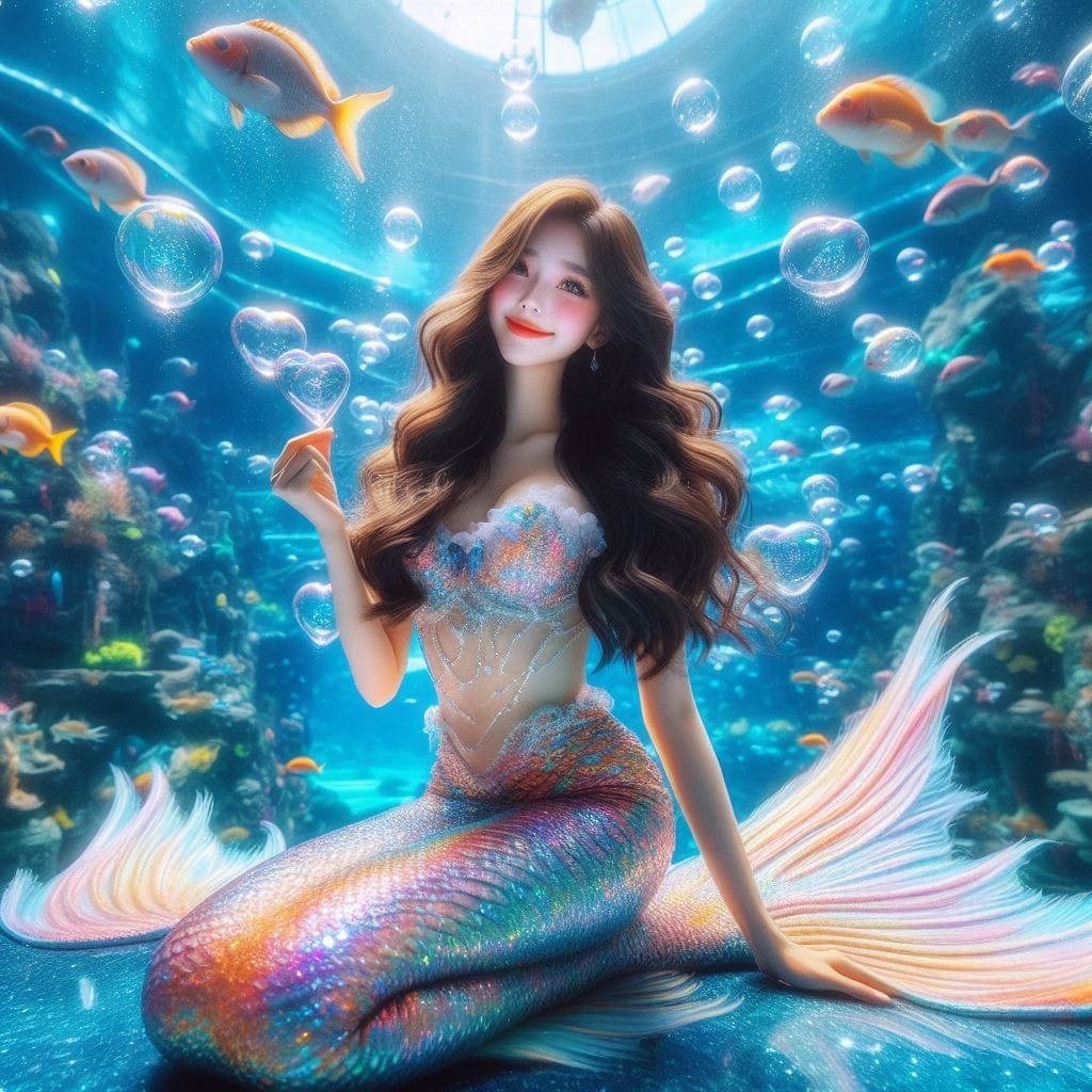 美人魚表演