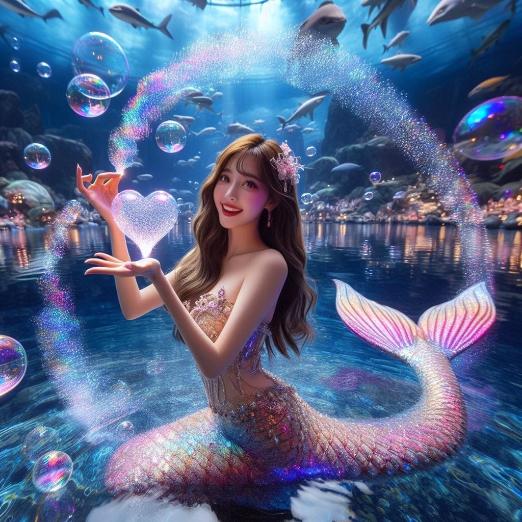 美人魚表演