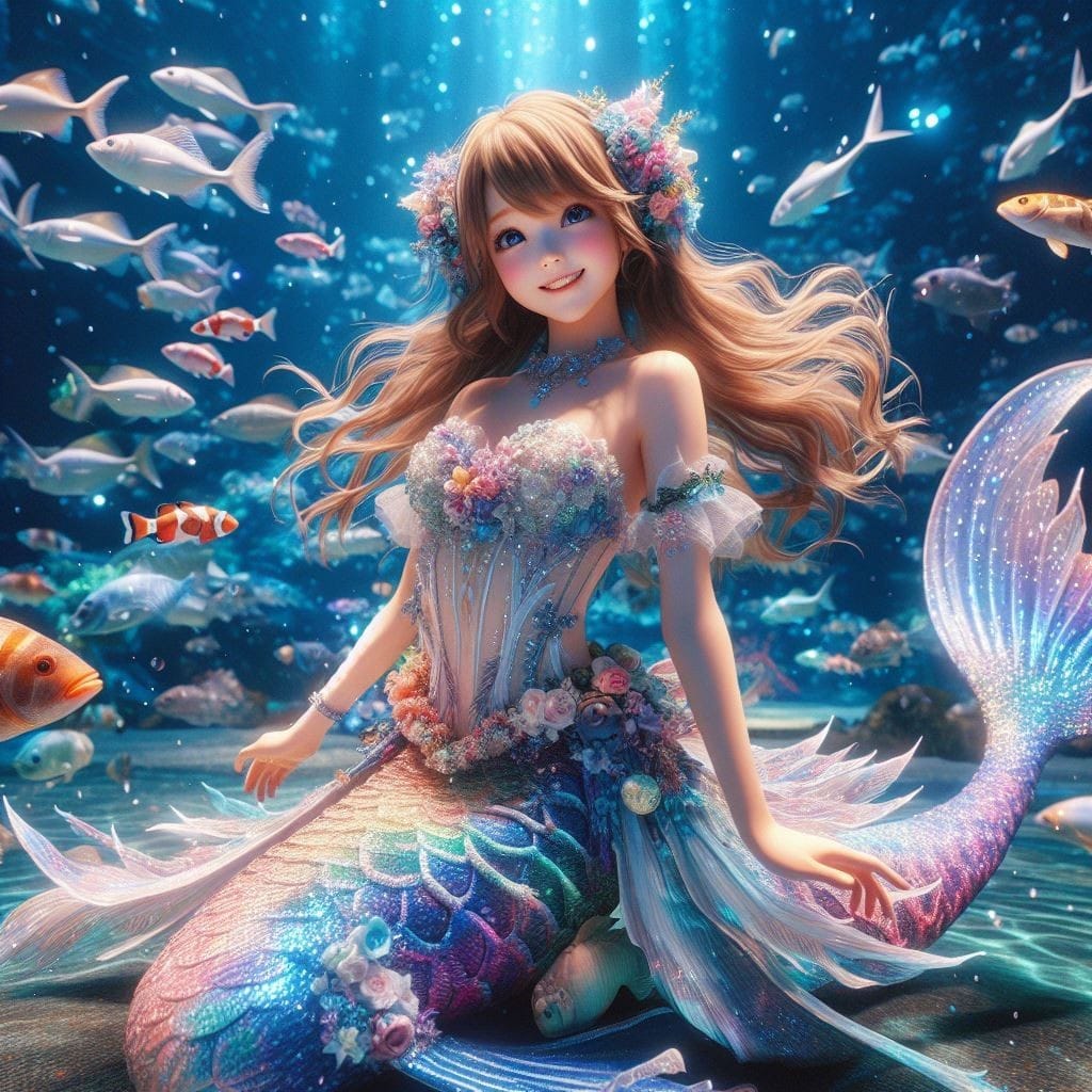 美人魚表演