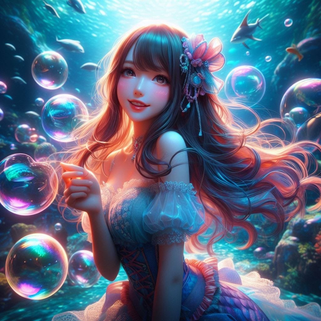 美人魚表演