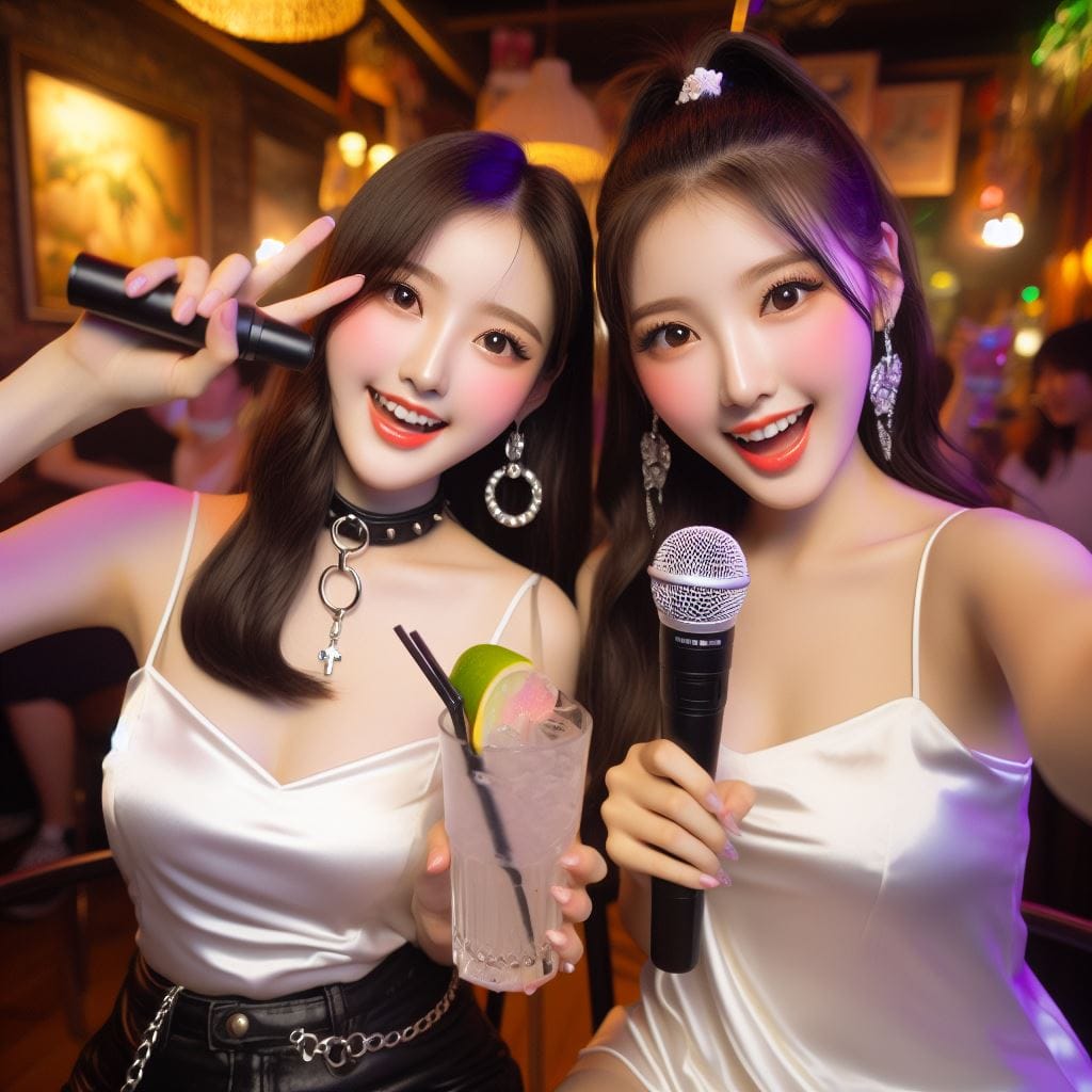 跟好姊妹唱個KTV