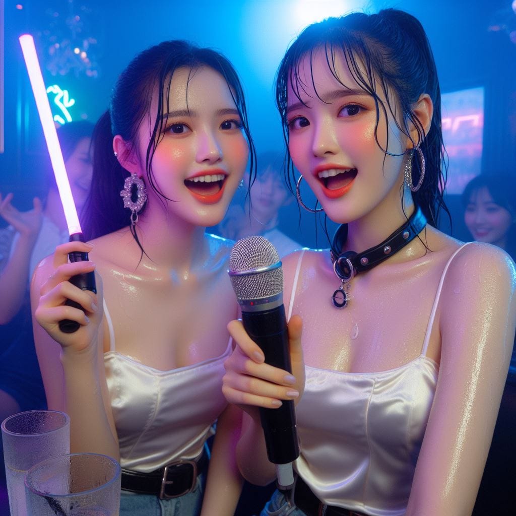 跟好姊妹唱個KTV