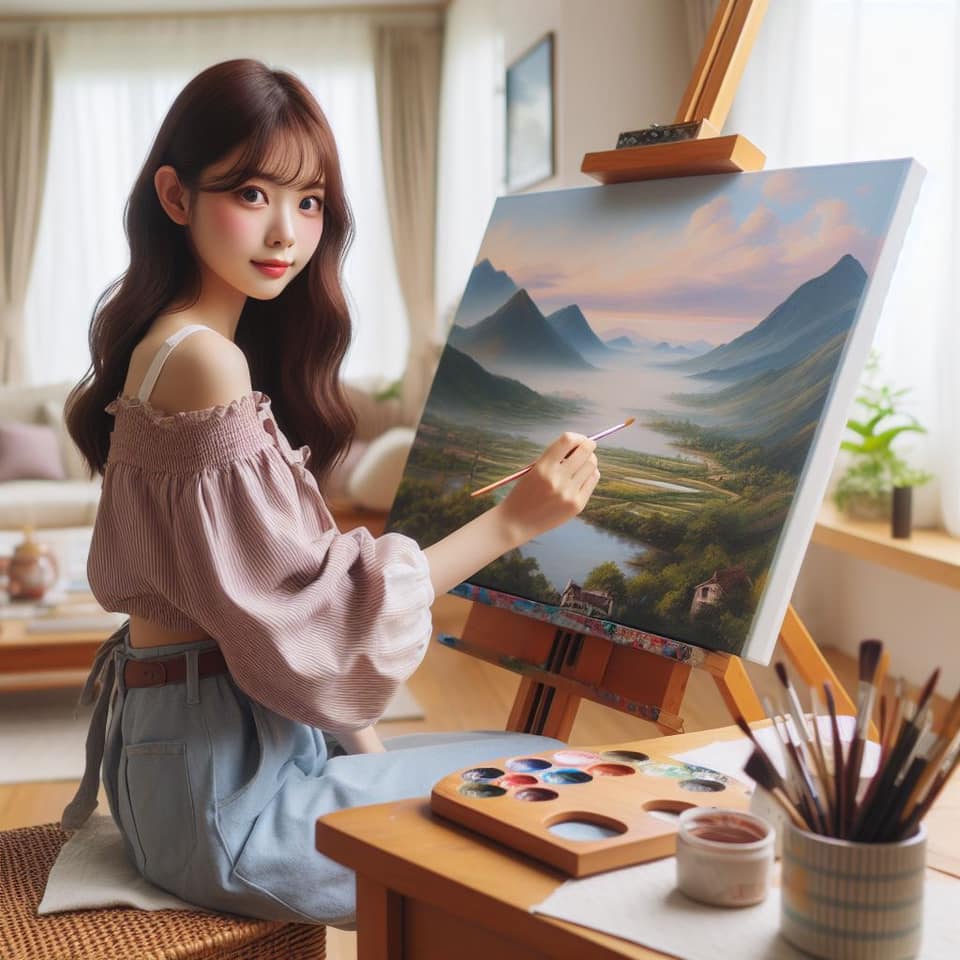 鄰家女孩系列 居家生活照