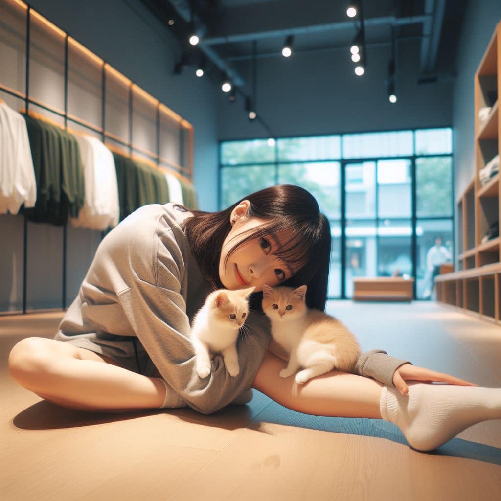 鄰家女孩系列 居家生活照