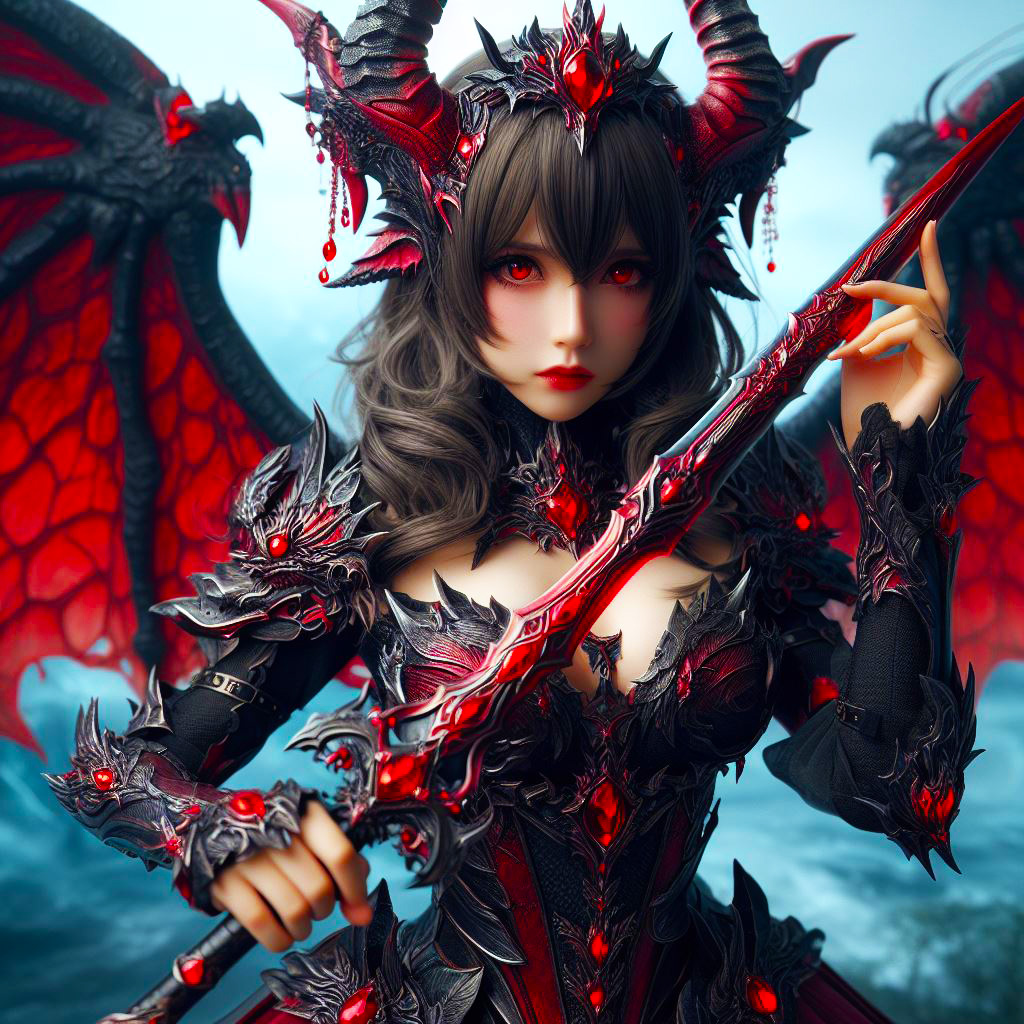 龍族化身成女戰士