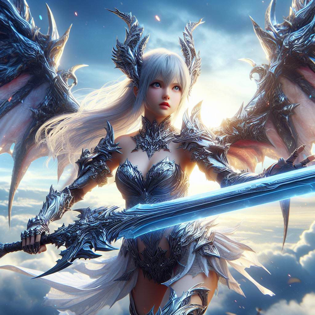 龍族化身成女戰士
