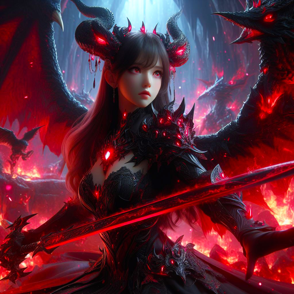 龍族化身成女戰士