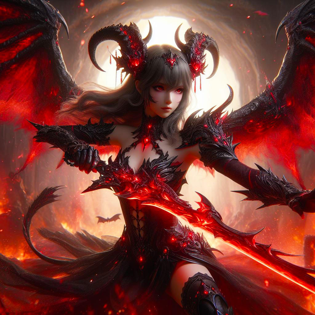 龍族化身成女戰士