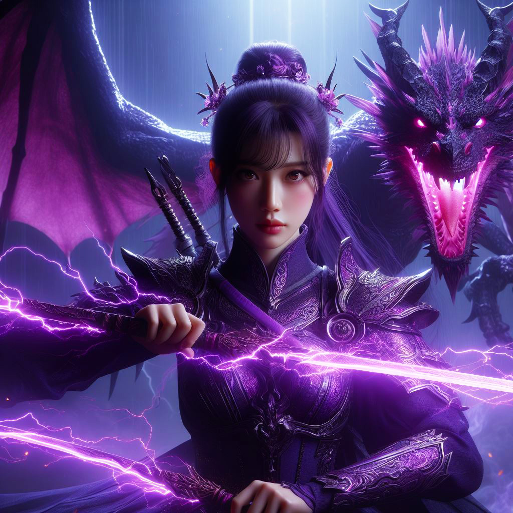 龍族化身成女戰士