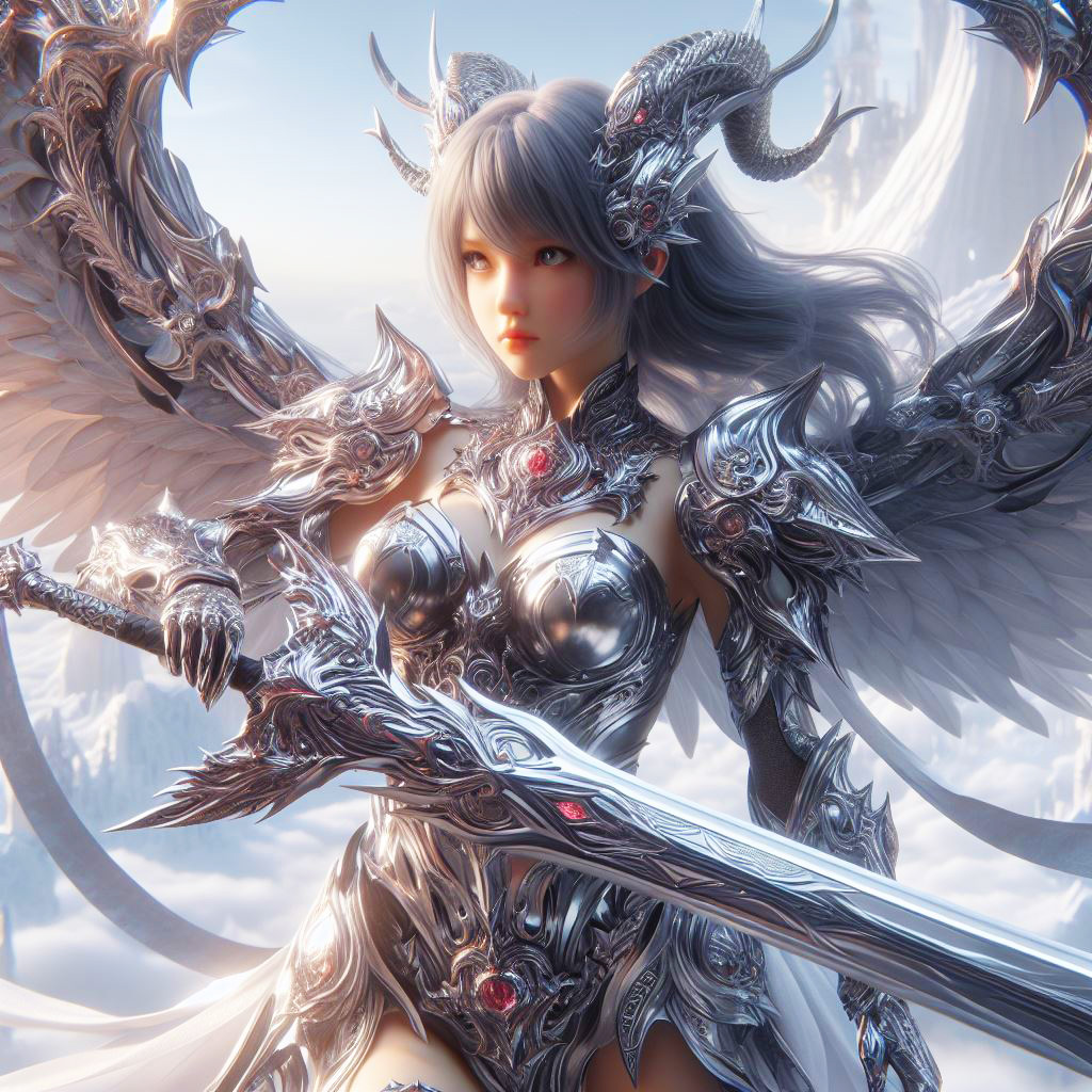 龍族化身成女戰士