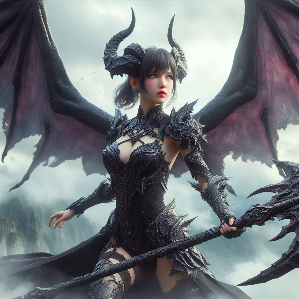 龍族化身成女戰士