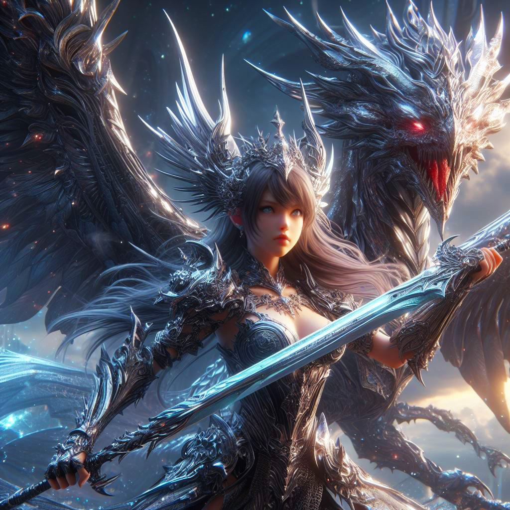 龍族化身成女戰士