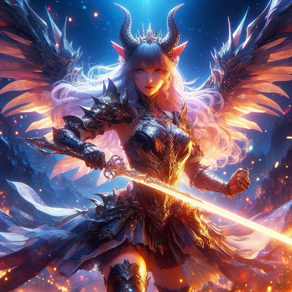 龍族化身成女戰士