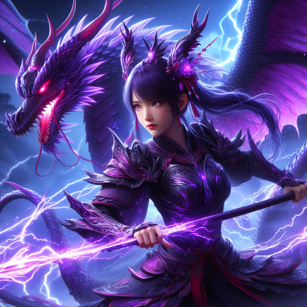 龍族化身成女戰士