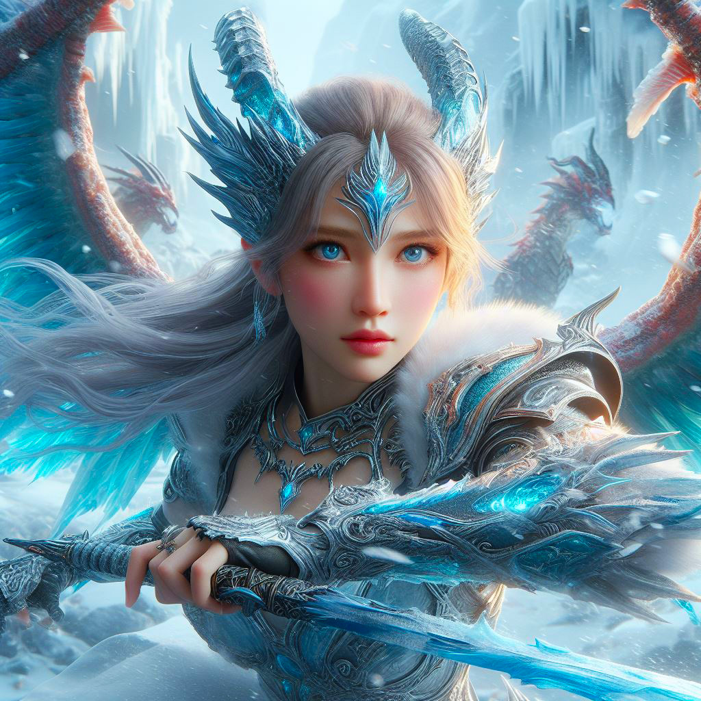 龍族化身成女戰士