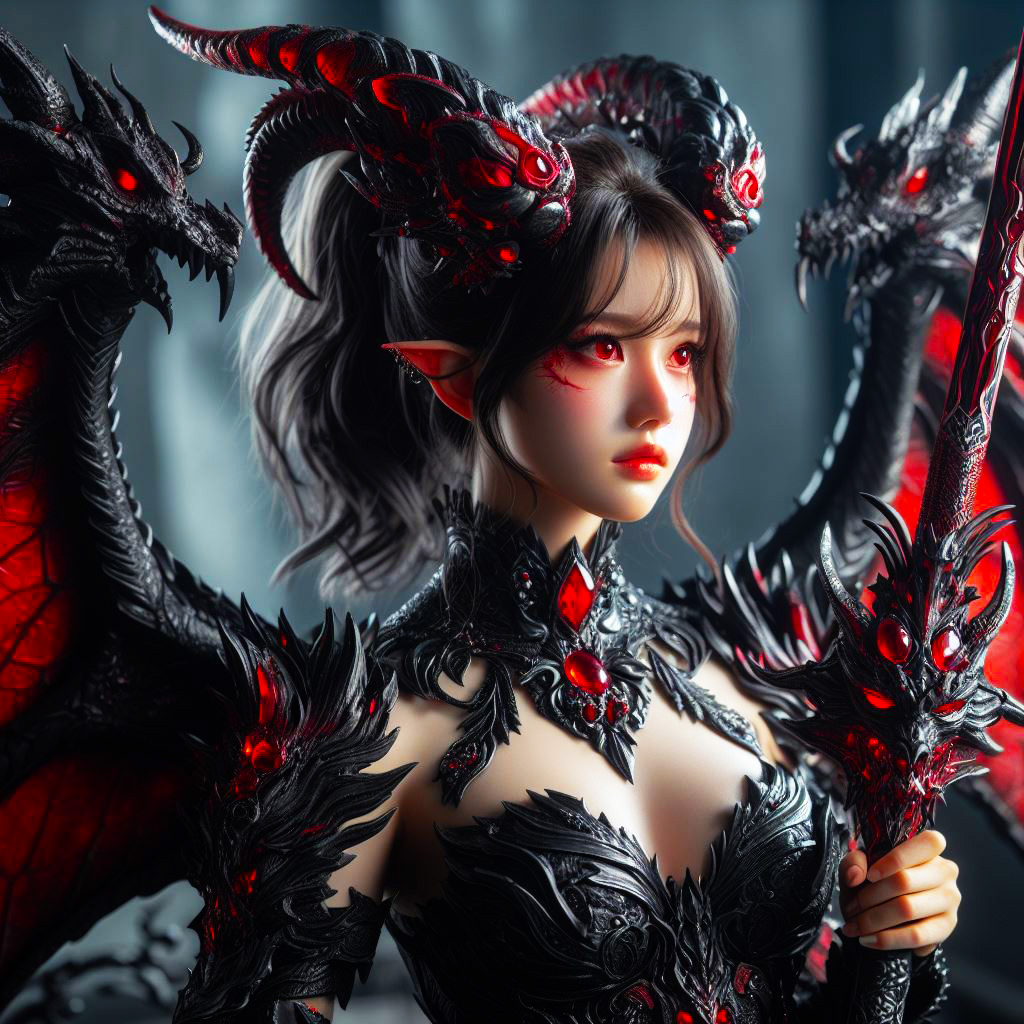 龍族化身成女戰士