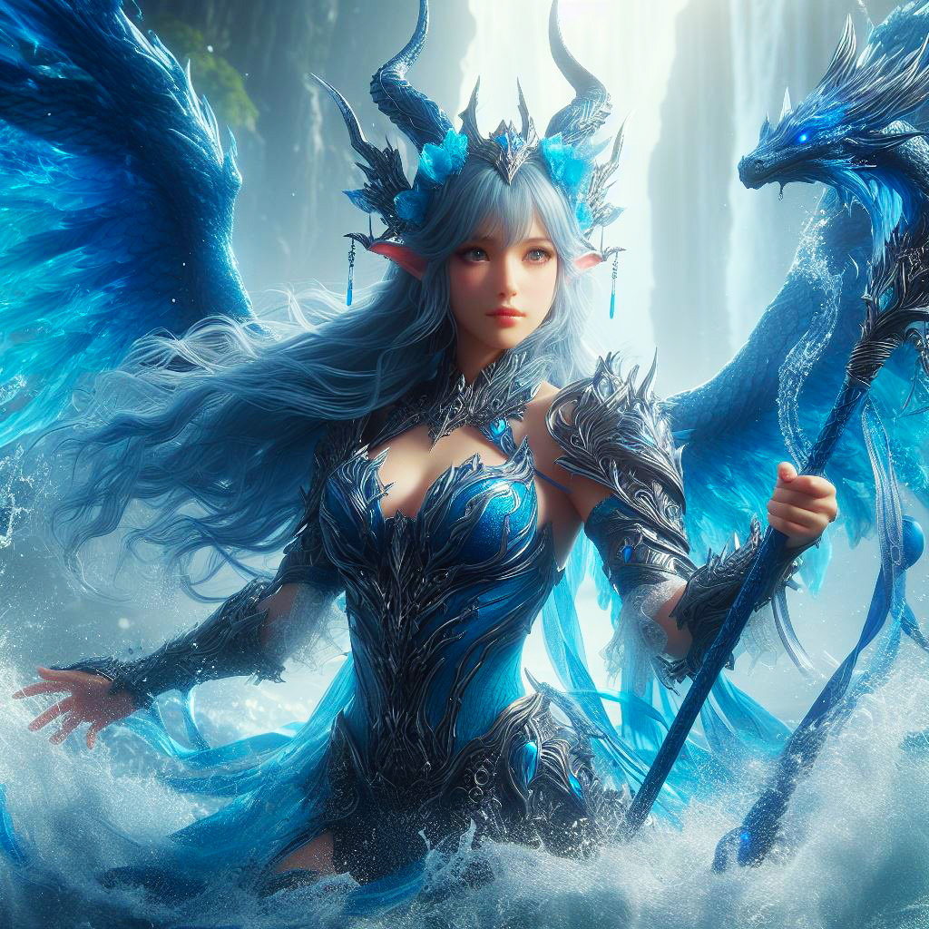 龍族化身成女戰士