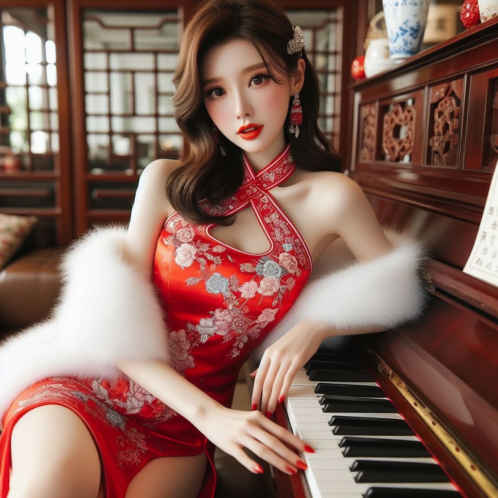 鋼琴老師美到我無法專心